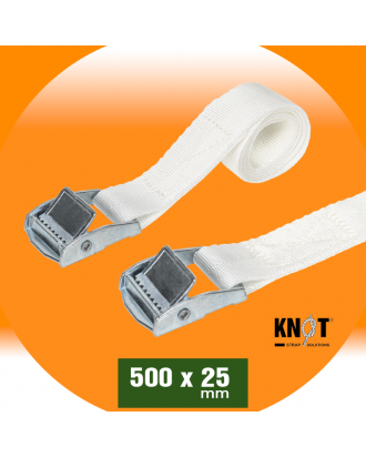 Billboard Straps · K-012-01-OL (WHITE) 25mm x 50cm (100 units)