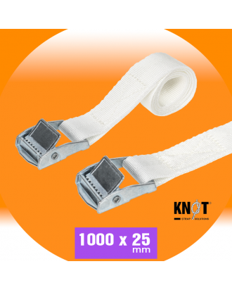 Billboard Straps · K-012-08-OL (WHITE) 25mm x 100cm (100 units)