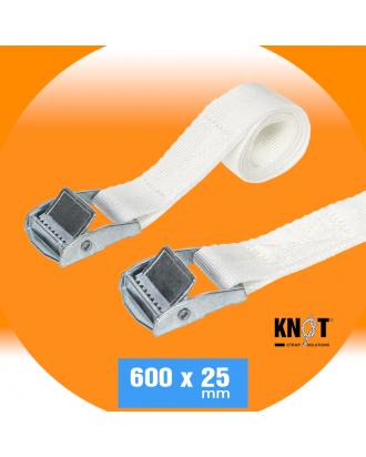 Billboard Straps · K-012-OL (WHITE) 25mm x 60cm (100 units)