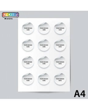 12 Stickers Personalizados