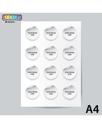 12 Stickers Personalizados
