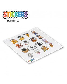 [Pack] 96 Stickers Animados