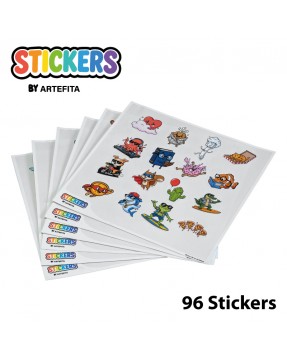 [Pack] 96 Stickers Animados