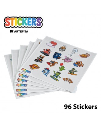 [Pack] 96 Stickers Animados