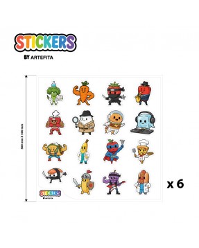 [Pack] 96 Stickers Animados
